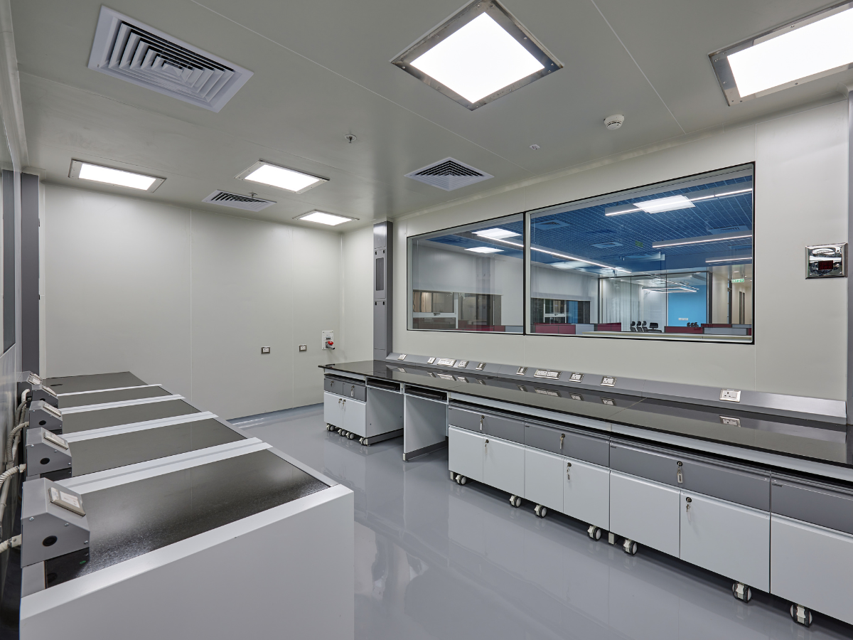 Chemical Engineering Company, Ambernath, Thane - Lab Granite Tables and Cabinets