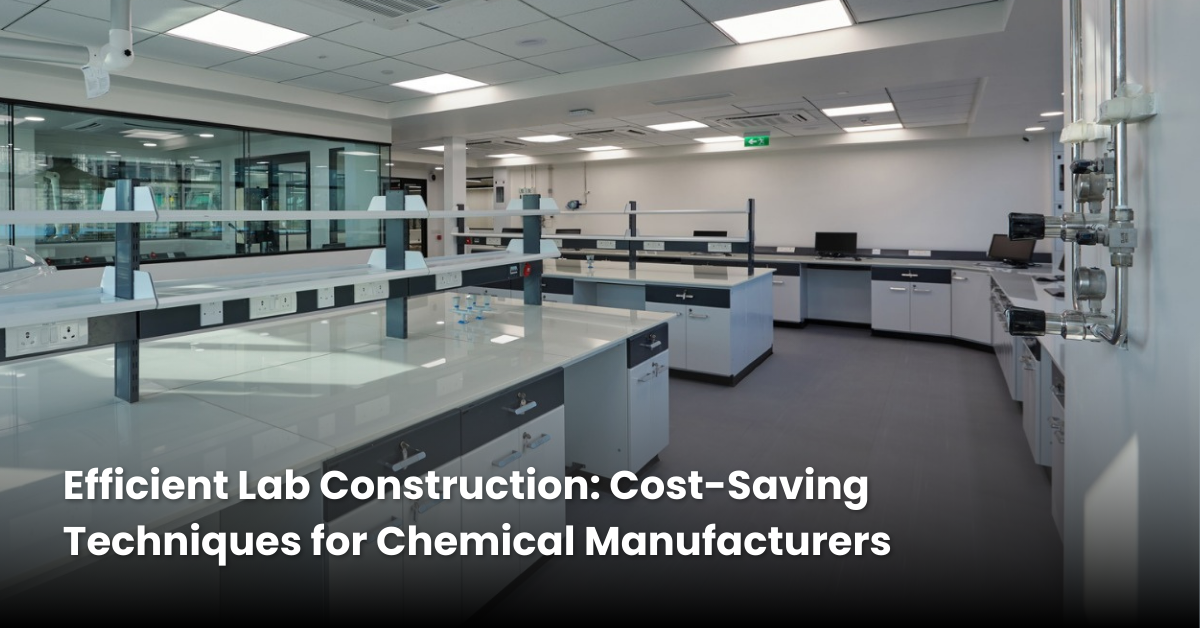 Cost-Saving Techniques for Lab Construction in Chemical Manufacturing