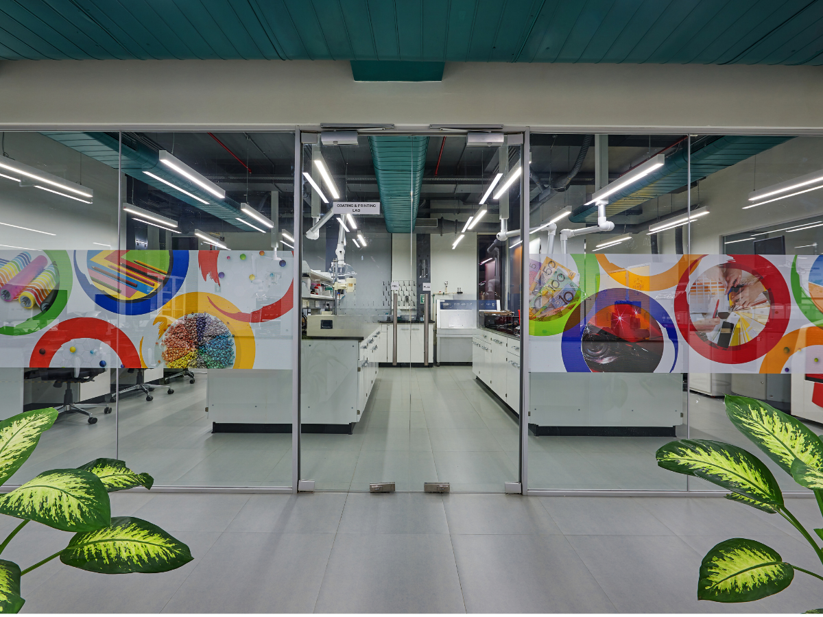 Specialty Chemical Company, Juinagar, Navi Mumbai - Lab Entrance - Turnkey Lab Design and Construction by SbyD