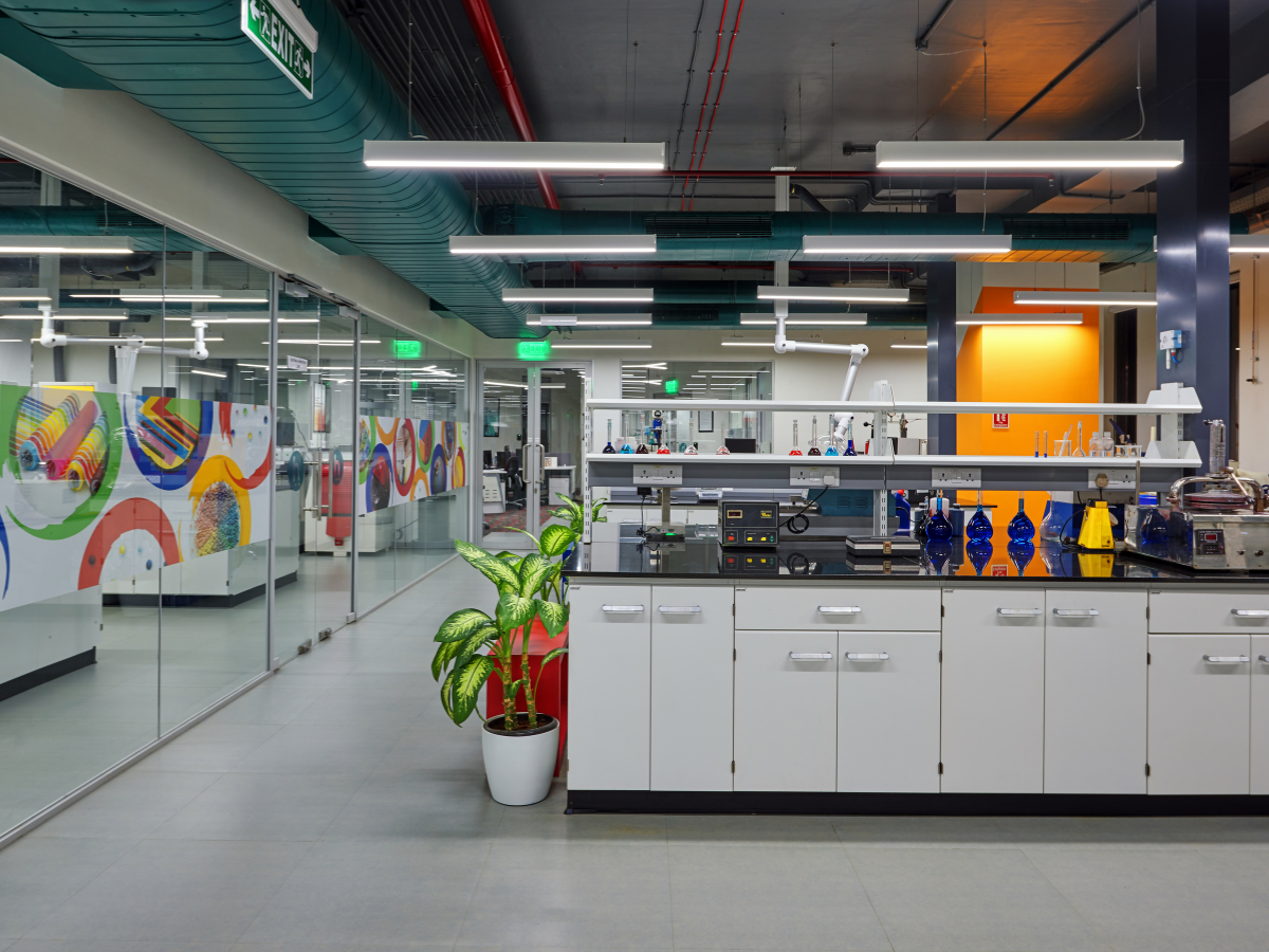 Specialty Chemical Company, Juinagar, Navi Mumbai - Lab Furniture - Turnkey Lab Design and Construction by SbyD