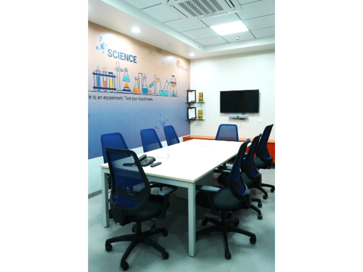 Specialty Chemical Company, Kutch, Gujarat - Office conference room - Turnkey Lab Design and Construction by SbyD