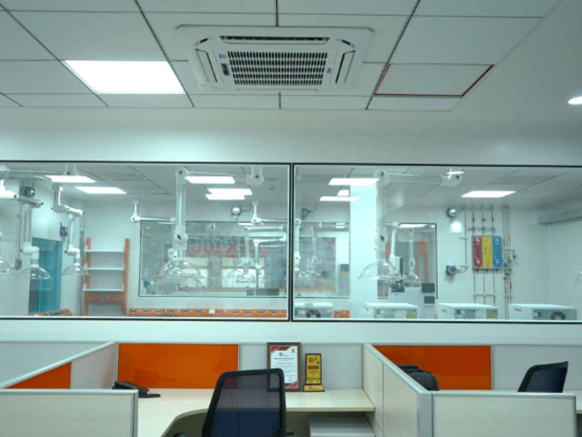 Specialty Chemical Company, Kutch, Gujarat - Office workstations - Turnkey Lab Design and Construction by SbyD